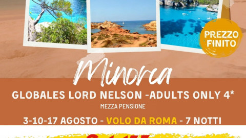 2024 minorca globales lord nelson 4* 3/10/17 agosto IN3