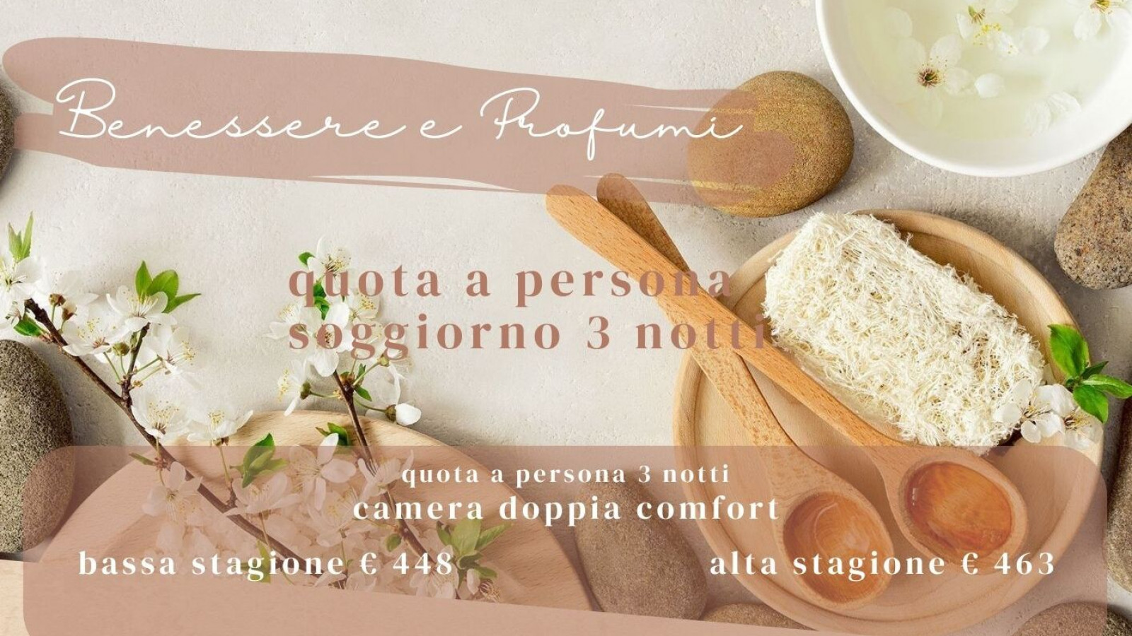 2025 hotel 2 mari benessere e profumi 3 notti IN3