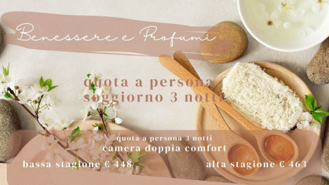 2025 hotel 2 mari benessere e profumi 3 notti IN3
