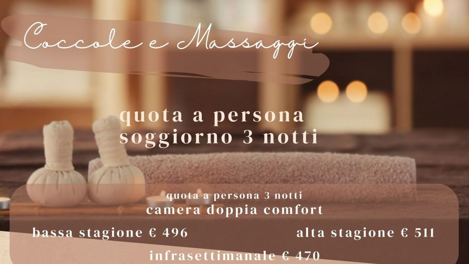 2025 hotel 2 mari coccole e massaggi 3 notti IN3